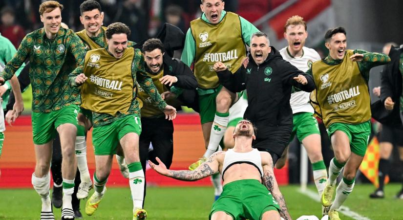 Az írek bizakodnak a vb-pótselejtező sorsolása után: "Elég jó a sorsolás, van esélyünk"