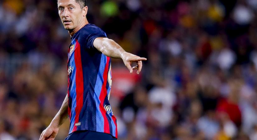 A Barcelona azt kérte Lewandowskitól, hogy fejezze be a gólszerzést