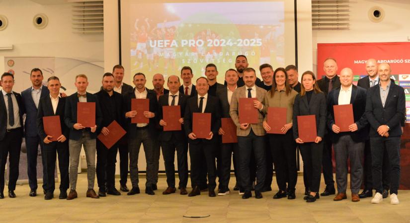 21 újabb magyar edző szerezte meg a pro licencet