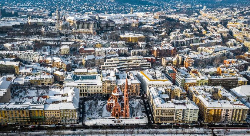 Felhívást tett a Főpolgármesteri Hivatal a havazás kapcsán