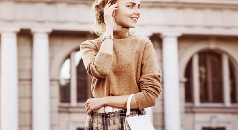 Városi elegancia, ami elől nincs menekvés – íme a szezon nagy kedvence, a kockás nadrág