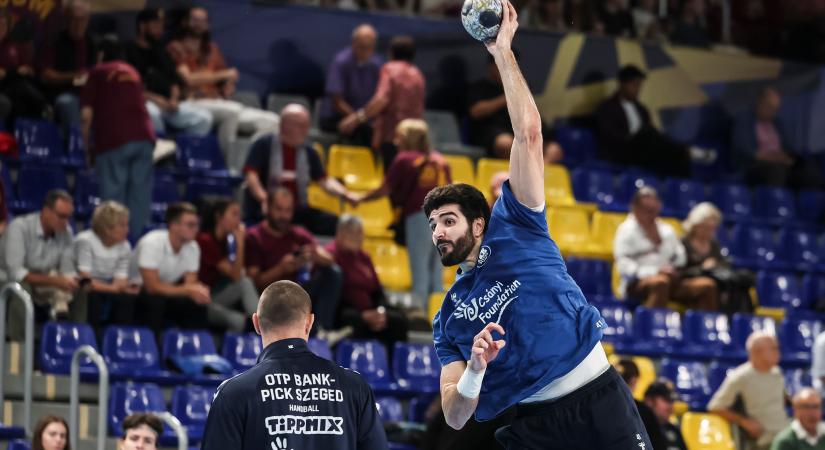 Kézilabda Bajnokok Ligája: A Szeged fölényesen nyert az Eurofarm Peliszter ellen a BL-ben