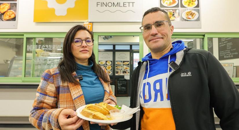 Átrágtuk magunkat a Győri Vásárcsarnok büféin – Reggeli ételeteket kóstoltunk – videó, fotók