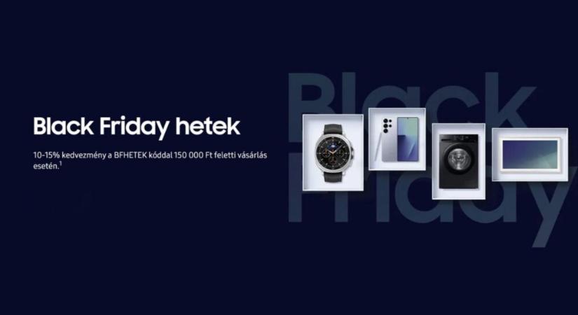 A Samsung különleges kedvezményekkel hangol az ünnepekre