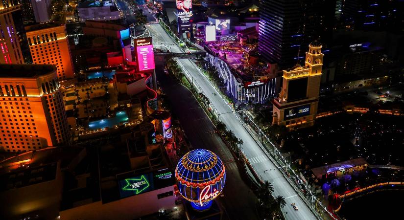 Kétszer is megszakították a második vegasi szabadedzést