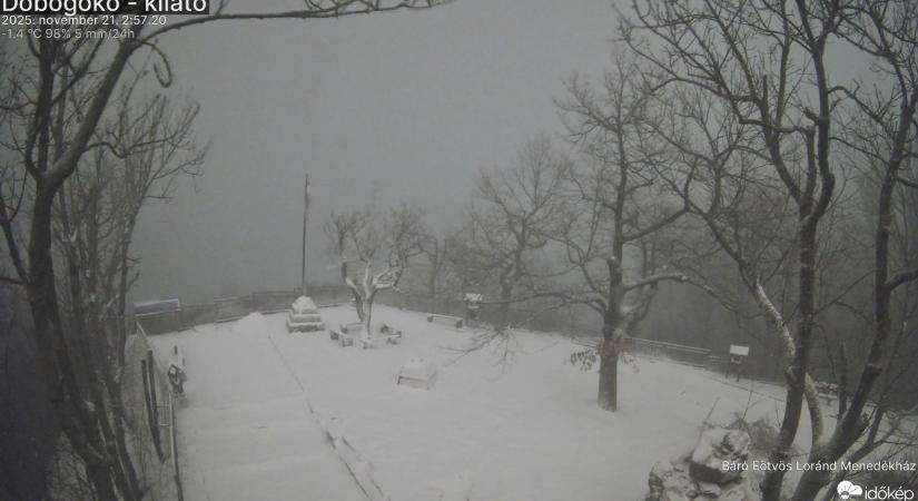 Akár 15 centi hó is eshet a hegyekben péntek estig