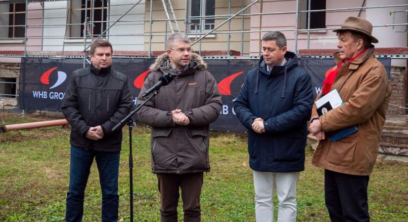 Nemzetközi Szinergia Kampusz Kőszegen: megkezdődött az intenzív munkavégzés