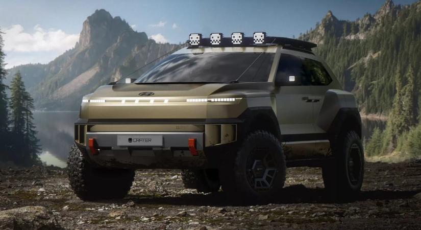 Látványos kőkemény terepjáróval rukkolt elő a Hyundai