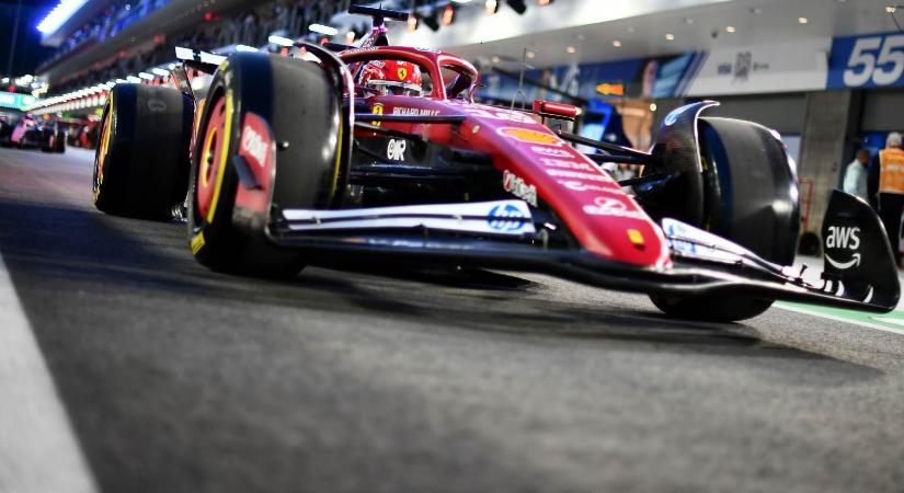 Leclerc bajba került a szabadedzés után