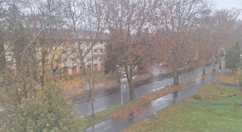 Olvasói videó: Megérkezett a hó Zalaegerszegre