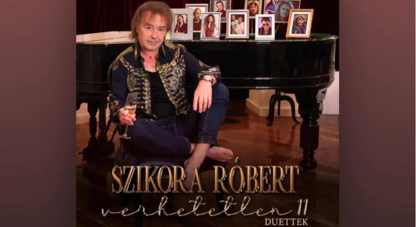 Magával, az édesapjával és Zámbó Jimmyvel is duettezik Szikora Róbert a ma megjelent albumán