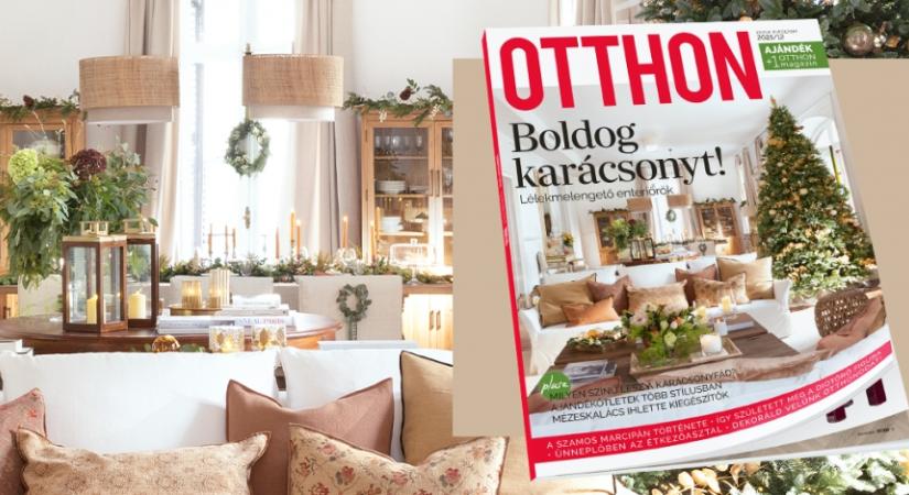 Megjelent az OTTHON magazin decemberi száma: készülj velünk az ünnepekre!