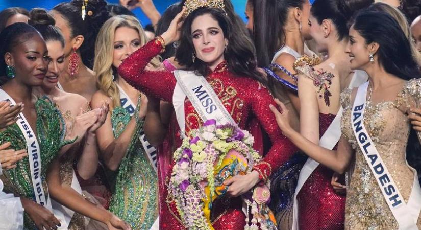 A 2025-ös Miss Universe nyertese fürdőruhás bombázó: a mexikói Fatima Bosch lett a legszebb nő