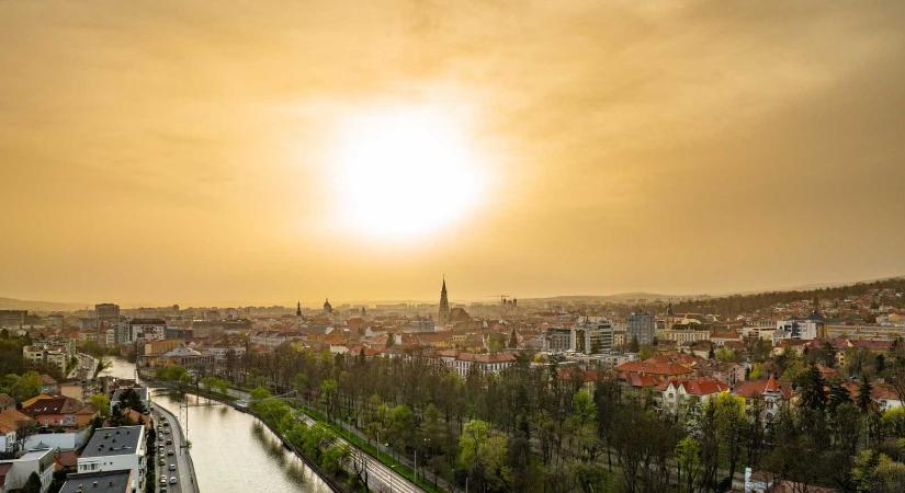 Szélsőséges hétvégi időjárás: szaharai por, esőzések, havazás