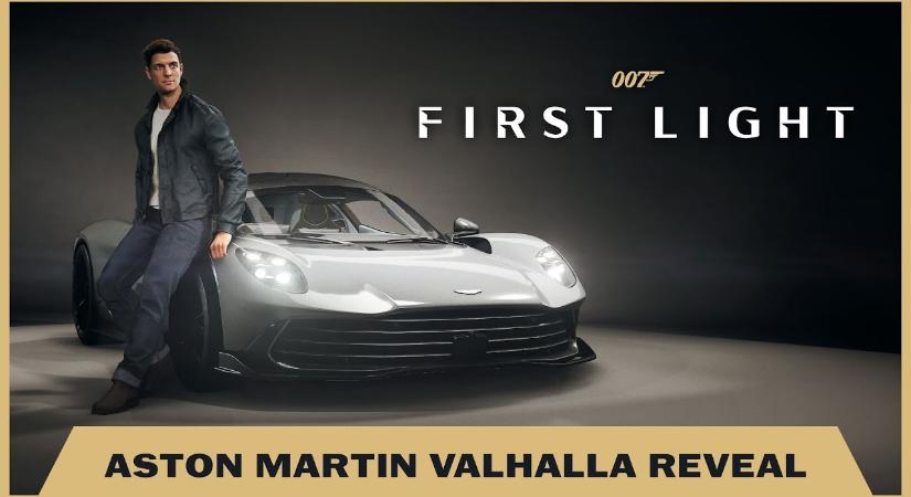 Az Aston Martin Valhalla szuperaut sem hinyzik majd a 007 First Lightbl