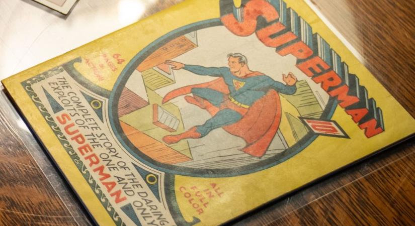 Hárommilliárd forintért kelt el az első Superman-képregény egy példánya