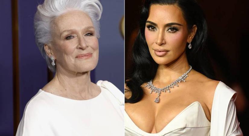 Glenn Close lerántotta a leplet arról, milyen volt együtt színészkedni Kim Kardashiannel: ő is meglepődött, amit látott