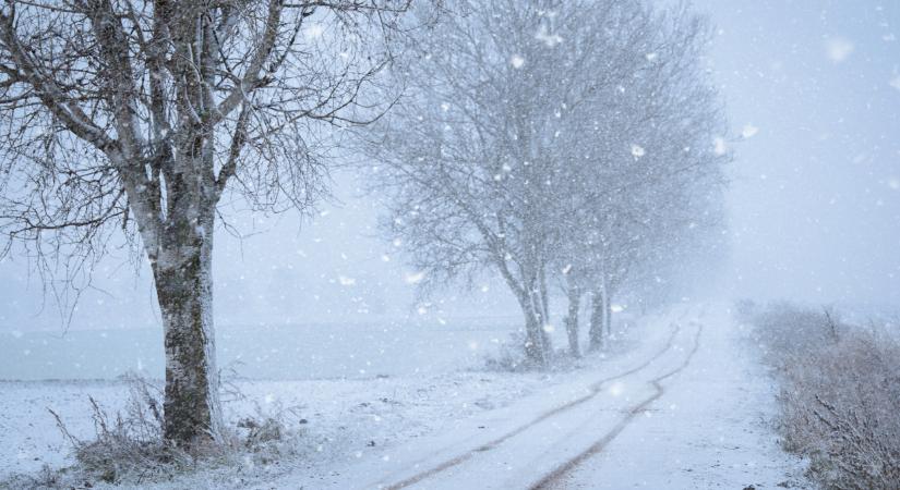 Most közölte a katasztrófavédelem: brutál havazás csap le az országra, 15 cm hó is eshet