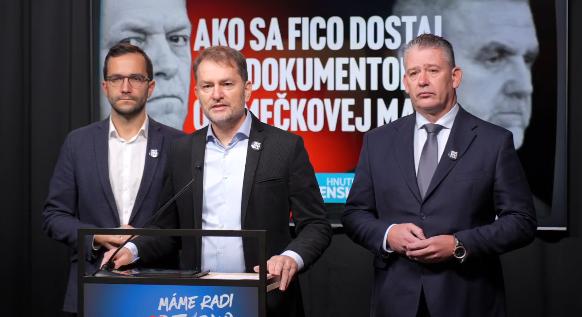 Matovičék szerint törvénysértő volt a Šimečka-család átvilágítása, a főügyészhez fordulnak