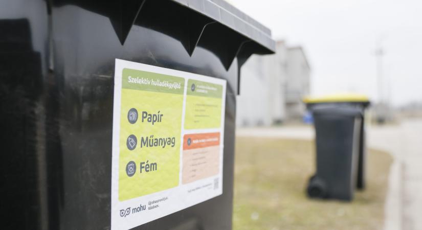 Szelektív kuka tizenegy település lakóinak