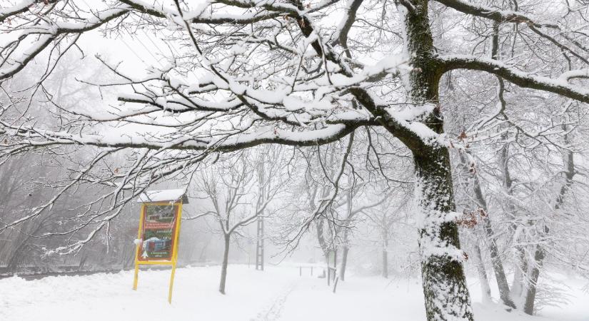 Most jön majd a durva havazás, kemény széllel – nézze meg, hol lesz sok hó