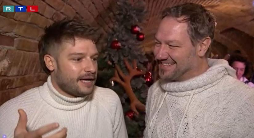 Vágó Bernadett férje és fia együtt készül a karácsonyra