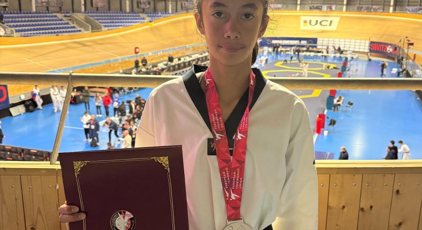 Egy ezüstéremmel zárta a junior Eb-t a magyar válogatott
