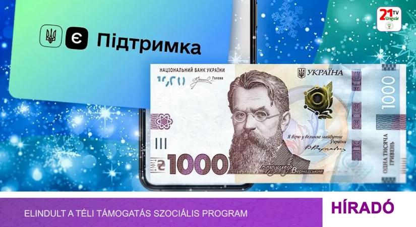 Elindult a téli támogatás nevű szociális program (videó)