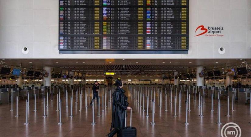 Minden szerdai járatot töröltek a brüsszeli repülőterek