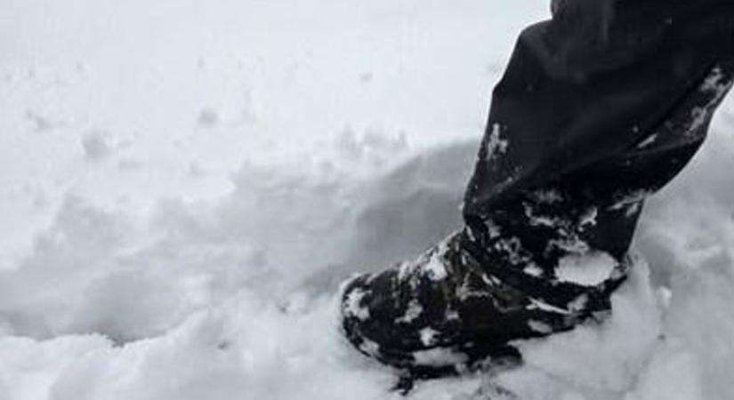 Elképesztő: több mint 20 centis hó esett a Börzsönyben (FOTÓK  VIDEÓ)