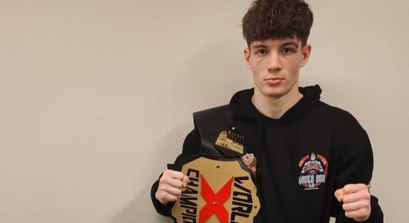 A kanizsai harcos két világbajnoki aranyérmet nyert Rómában!