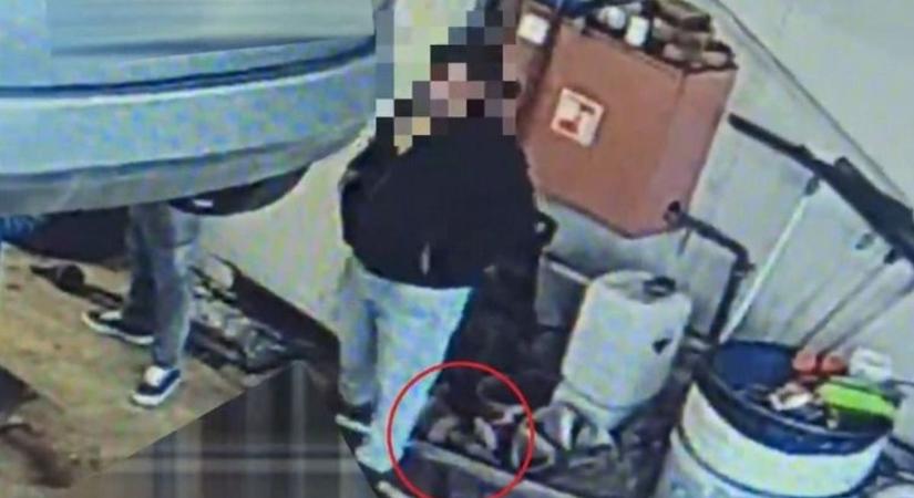 Katalizátorlopás egy veszprémi gumiszervizben – az egyik elkövetőt elfogták (videó)