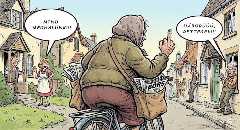 Egy nyugdíjas kézbesítő Somogyban beintett a háborúval riogató propagandának