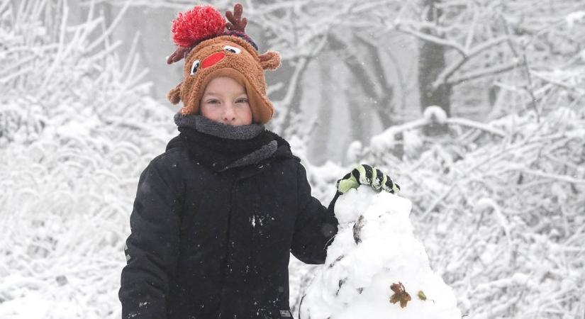 Az év apukáját találtuk meg és remek havas képeket hoztunk a Kab-hegy tetejéről (képgaléria, videó)