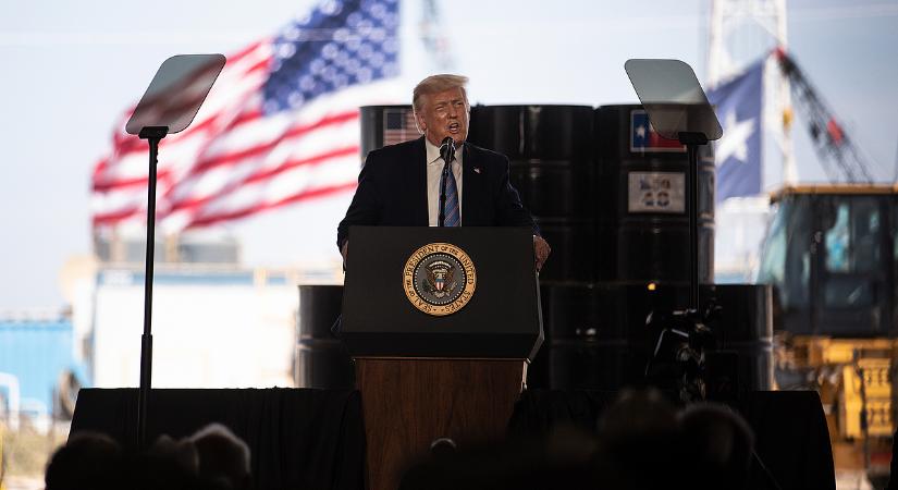 Teljesen tönkreteheti Trump terve az amerikai partvidéket