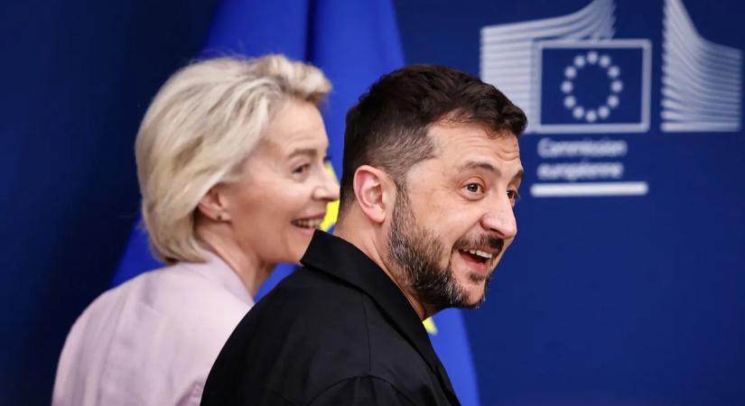 Von der Leyen tovább öntené a pénzt az ukránok aranybudijába