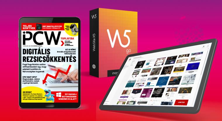 Incomedia WebSite X5 Go 2025 teszt – mutasd meg kreativitásodat