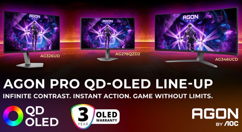 A világ vezető gamer monitor cége nagyon hisz a QD-OLED technológiában