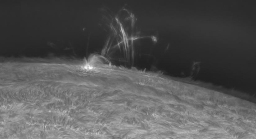 Észrevétlenül csapott le a Földre egy napvihar csütörtökön