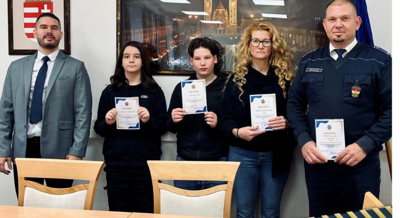 Vásárhelyi iskola csapata nyerte a rendőrség drogprevenciós versenyét