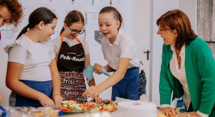 Egészséges fradista szendvicsek versengtek az igali iskolában