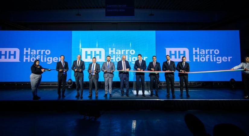 Átadták a Harro Höfliger új debreceni gyártócsarnokát – fotókkal, videóval