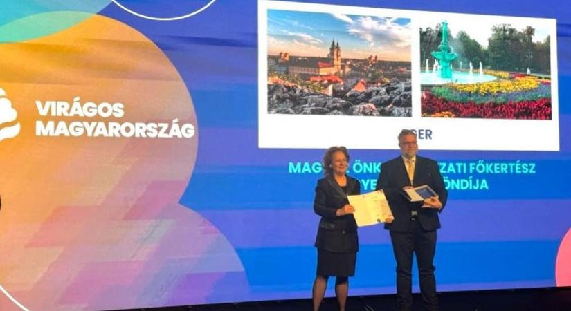 Újabb rangos elismerést kapott Eger, nem volt hiábavaló a sok munka