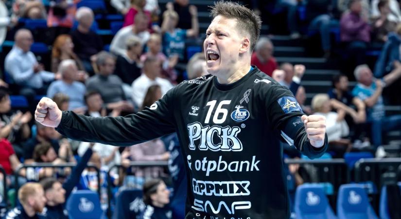 Mikler Roland óriási védésekkel került be a hét csapatába az EHF-nél – videó