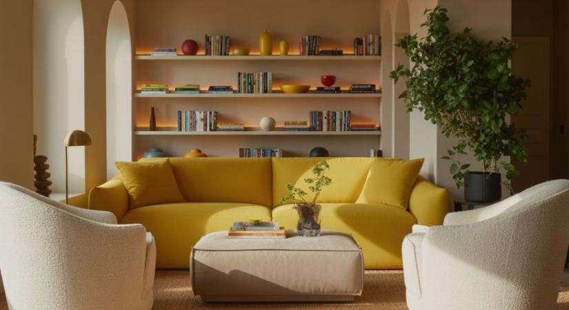 Ez a trükk azonnal élhetőbbé teszi a nappalit – erre esküsznek most a tervezők