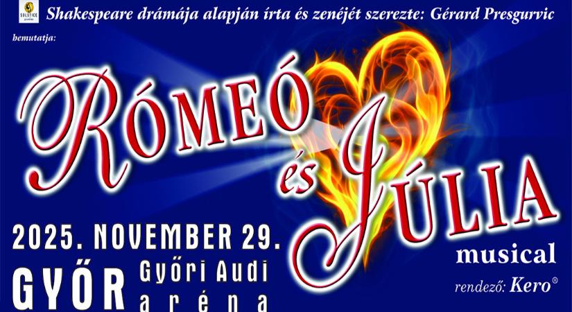 Rómeó és Júlia – A szerelem ikonikus története visszatér Győrbe!