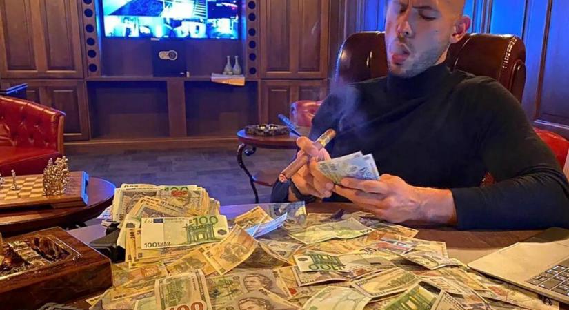 240 millió forint egyenesen a semmibe – Andrew Tate példameséje arról, hogy miért pusztító a tőkeáttétel