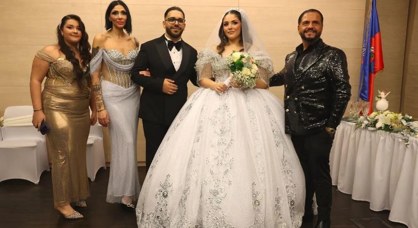 Emilio lánya férjhez ment: Aranylimuzin vitte a fotózásra Bangó Margit dédunokáját - Videó