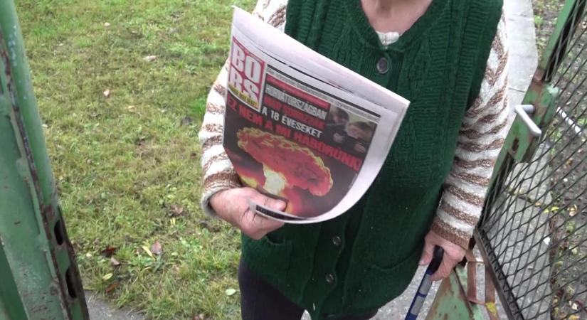 Megtagadta a Bors atomháborús különkiadásának kézbesítését egy futár