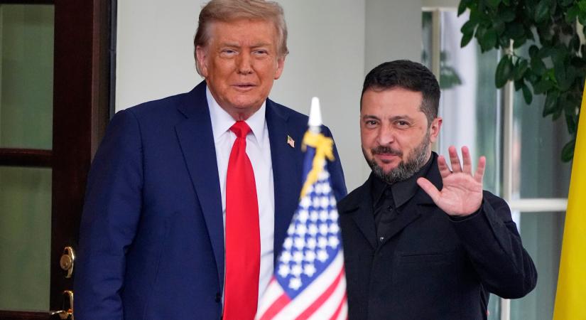 Trump hálaadásig várja Zelenszkij válaszát az új béketervre